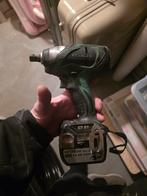 Hitachi 14,4v Accu Slagmoer Machine met 2 Accu's, Doe-het-zelf en Verbouw, Gereedschap | Boormachines, Ophalen of Verzenden, Gebruikt