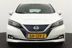 Nissan Leaf Acenta 40 kWh Camera Carplay Dodehoek Parelmoer, Stof, Gebruikt, Zwart, Wit
