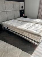 Hastens adjustable boxspring 90x210 twee stuks (180x210cm), Ophalen of Verzenden, Eenpersoons, Stof