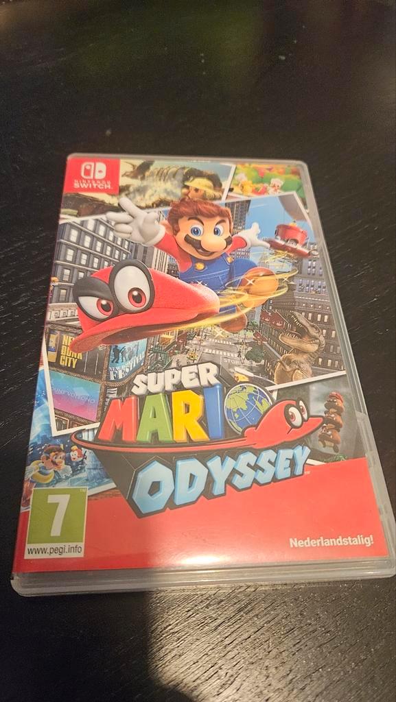 Super Mario Odyssey - Nintendo Switch, Spelcomputers en Games, Games | Nintendo Switch, Zo goed als nieuw, Avontuur en Actie, 1 speler