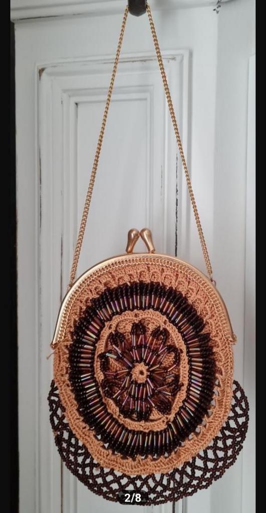 Brocant kralentasje/beugeltasje, Antiek en Kunst, Curiosa en Brocante, Ophalen of Verzenden