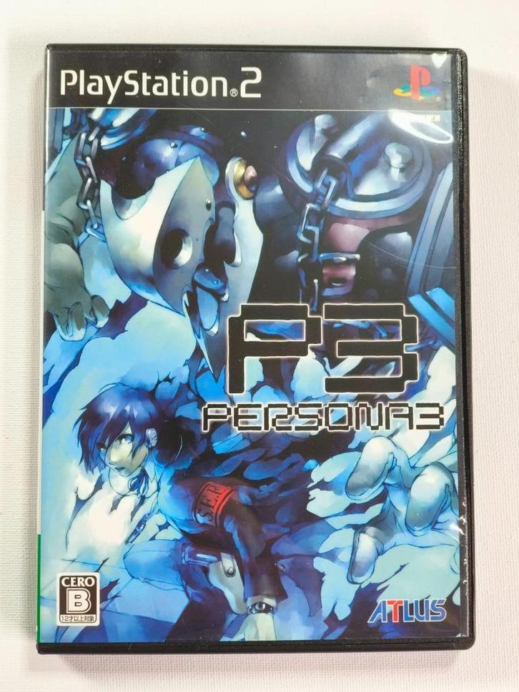 Persona 3 - PlayStation 2 - PS2 - NTSC-J - Compleet, Spelcomputers en Games, Games | Sony PlayStation 2, Zo goed als nieuw, Role Playing Game (Rpg)