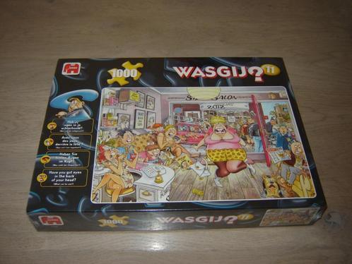 Puzzel Wasgij Original Nr:11 SCHOONHEIDSSALON 1000 st NIEUW, Hobby en Vrije tijd, Denksport en Puzzels, Nieuw, Legpuzzel, 500 t/m 1500 stukjes