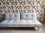Slaapbank innovation lichtgrijs/blauw, Grijs, 210 cm, Tweepersoons, Ophalen of Verzenden