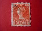 NL1923 25-jr jubileum Koningin Wilhelmina (10ct) NVPH nr.124, Postzegels en Munten, Postzegels | Nederland, Verzenden, T/m 1940