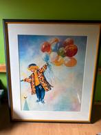 Kleurrijke Clown met Ballonnen Schilderij, Ophalen