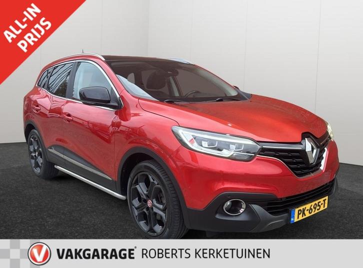 Renault Kadjar 1.2 TCe Extase Leder Panoramadak Camera Navig, Auto's, Renault, Bedrijf, Kadjar, ABS, Achteruitrijcamera, Airbags
