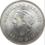 10 Gulden 1970, Koningin Juliana, Zilver, Ophalen of Verzenden, Losse munt