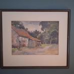 Aquarel , beroemde kunstschilder COR SOBEL 1899-1984, Antiek en Kunst, Kunst | Schilderijen | Klassiek, Ophalen