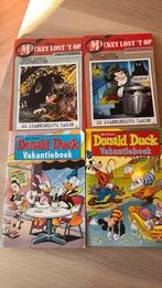 4 vakantieboeken Donald Duck en Mickey lost het op, Boeken, Meerdere comics, Ophalen of Verzenden, Zo goed als nieuw, Europa
