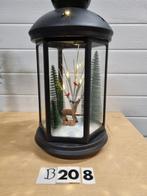 B208 kerst lantaarn met verlichting, Diversen, Ophalen of Verzenden, 'T Olde Gre-j, Info@toldegrej.nl, Endepoelstraat 20f Didam