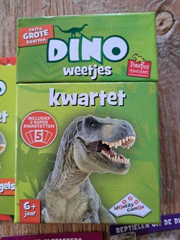 Dino weetjes kwartet  zgan. beschikbaar voor biedingen