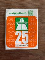 Zwitserland vignet t/m 31-01-26 met aankoopbon, Tickets en Kaartjes, Drie personen of meer