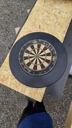 Dartbord met surroundring, Ophalen, Gebruikt, Dartbord