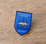 Gemeentewapen-badge voor revers (Drammen, Noorwegen), Verzenden, Nieuw, Stad of Land, Speldje of Pin