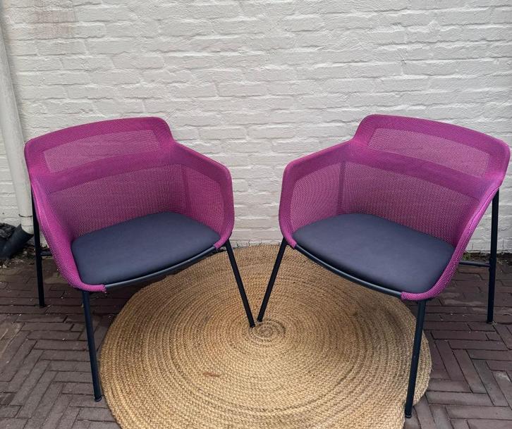 Ikea Design Fauteuiltjes PS 2017 2 stuks, Huis en Inrichting, Stoelen, Zo goed als nieuw, Twee, Metaal, Stof, Overige kleuren