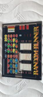 Random Runner Gokkast Voorzetglasplaat, Verzamelen, Automaten | Gokkasten en Fruitautomaten, Euro, Ophalen, Gebruikt