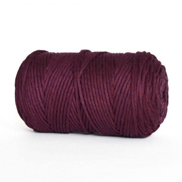 Actie! 150 meter 3 mm katoen garen touw bosbes macrame gerec, Hobby en Vrije tijd, Overige Hobby en Vrije tijd, Nieuw, Ophalen of Verzenden