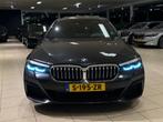 BMW 5-serie 520d M-SPORT|1eig|Opendak|BTW|Facelift|Memory, Auto's, Achterwielaandrijving, 2000 kg, 1650 kg, Leder