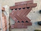 Dikformaat 8cm rood paars, Ophalen, Zo goed als nieuw, Beton, Klinkers