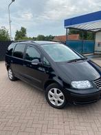 Volkswagen Sharan 2.0 85KW 2006 Zwart airco cruise, Auto's, Volkswagen, Voorwielaandrijving, 1800 kg, 1553 kg, Zwart