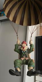 Clown aan parachute - decoratie, Antiek en Kunst, Ophalen of Verzenden