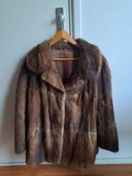 Vintage Bisam/Muskus Bontjas XL, Kleding | Dames, Henriksen, Ophalen of Verzenden, Gedragen