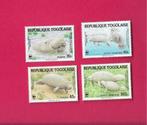 Afwijkende waardes Togo Lamantijn bedreigde diersoorten wwf, Postzegels en Munten, Postzegels | Thematische zegels, Ophalen of Verzenden