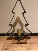 DAGTOPPER PTMD Kerstkandelaar - Kerstboom - Zwart - 62cm, Diversen, Kerst, Ophalen of Verzenden, Nieuw