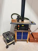 Spero freestafel met festool ct 22e stofzuiger., Ophalen, Zo goed als nieuw, Elektrisch, Bovenfrees