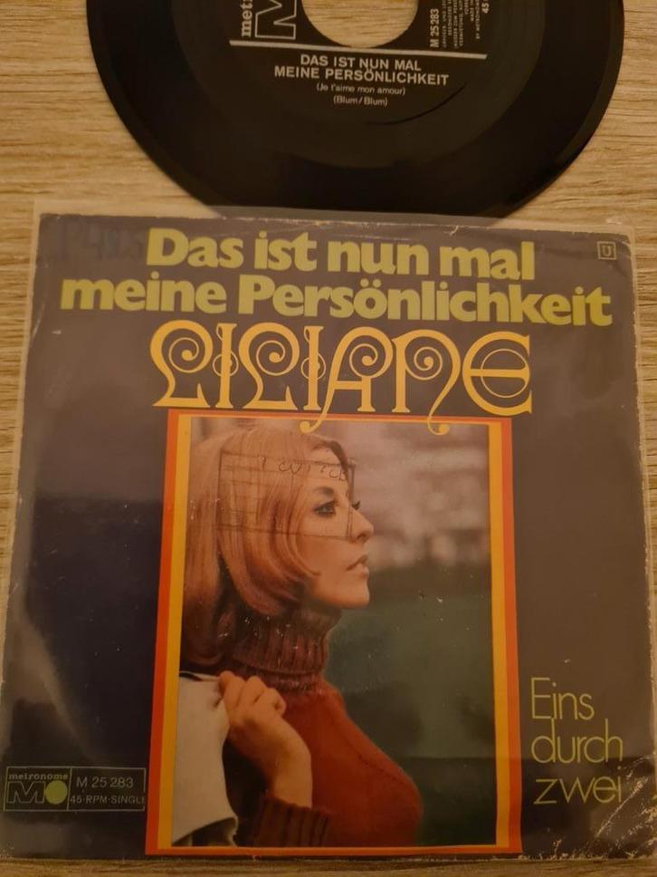 Liliane/ das ist nun mal meine personlichkeit, Cd's en Dvd's, Vinyl | Nederlandstalig, Gebruikt, Levenslied of Smartlap, Overige formaten