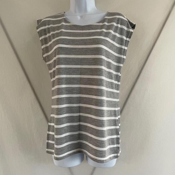 Montego T-shirt - maat L., Kleding | Dames, T-shirts, Zo goed als nieuw, Maat 42/44 (L), Grijs, Korte mouw, Ophalen of Verzenden