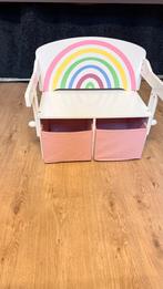 Leuke kinderlessenaar met opbergruimte, Ophalen, Zo goed als nieuw, Tafel(s)