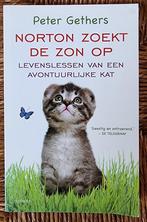 Norton zoekt de zon op - Peter Gethers - kat - IZGST, Boeken, Ophalen of Verzenden, Zo goed als nieuw, Katten, Peter Gethers