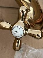 Heritage Loxleigh goudkleur Wastafelmengkraan - Antiek Goud, Ophalen, Nieuw, Overige typen