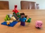 LEGO Minecraft - De Creeper hinderlaag, Ophalen of Verzenden, Zo goed als nieuw, Complete set, Lego