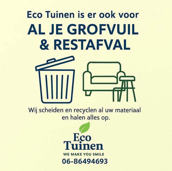 Tuin & grofafval opruimen & Tuinaanleg ! betrouwbaar en snel, Diensten en Vakmensen, Tuinmannen en Stratenmakers