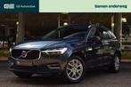 Volvo XC60 2.0 T8 AWD Momentum Pro met Pano, Gebruikt, 4 cilinders, Blauw, Leder en Stof