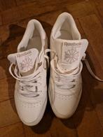 Reebok classic mt 40 wit zgan sneakers, Verzenden, Zo goed als nieuw, Wit, Sneakers of Gympen