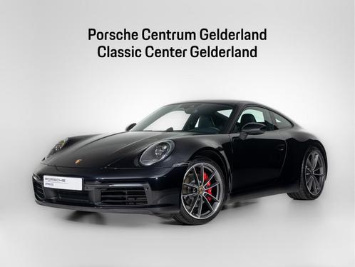Porsche 911 Carrera (bj 2020, automaat), Auto's, Porsche, Bedrijf, Te koop, Lederen bekleding, Metallic lak, Stoelverwarming, Benzine