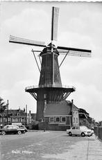 Delft - Molen (en oude auto's zestiger jaren), Zuid-Holland, 1960 tot 1980, Ongelopen, Ophalen of Verzenden