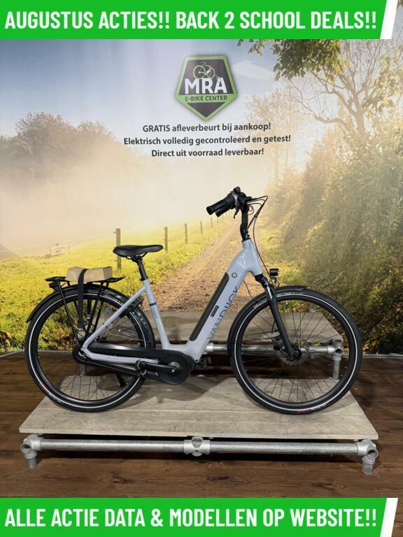 Van Dijck Triton elektrische fiets met middenmotor en RIEM!, Fietsen en Brommers, Elektrische fietsen, Nieuw, Overige merken, 50 km per accu of meer