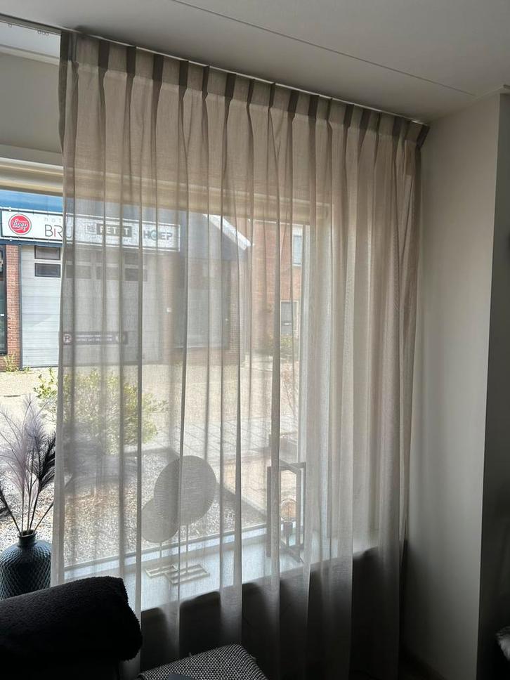 Inbetween Bram Zand, Huis en Inrichting, Stoffering | Gordijnen en Lamellen, Nieuw, 200 cm of meer, Ophalen of Verzenden