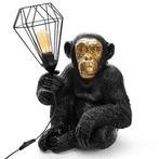 XL design lamp - chimpansee met lamp, Minder dan 50 cm, Nieuw, Kunststof, Modern