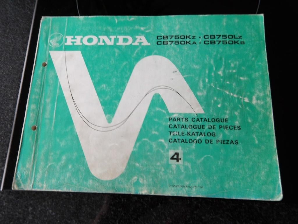 Origineel Werkplaatshandboek Honda CB750 Kz Ka Lz Kb, Verzenden, Honda