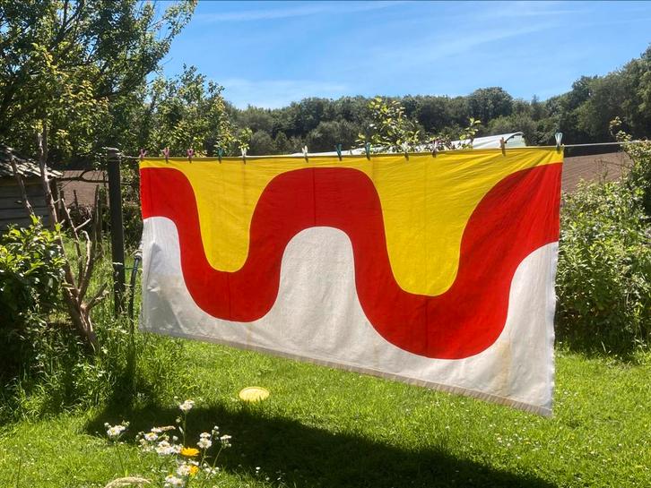 Marimekko seireeni vintage wanddoek, Antiek en Kunst, Kunst | Overige Kunst, Ophalen of Verzenden