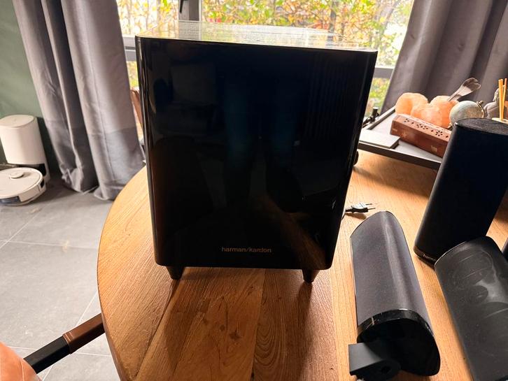 Harman Kardon HKTS 16 + Subwoofer, Audio, Tv en Foto, Home Cinema-sets, Zo goed als nieuw, Overige spelers, 5.1-systeem, 70 watt of meer