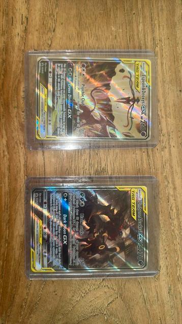 Espeon&Deoxys gx + Umbreon&Darkrai gx beschikbaar voor biedingen