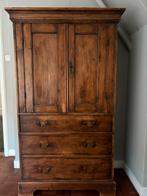 Antieke grenen linnenkast met veel opbergruimte, Antiek en Kunst, Ophalen