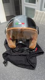 Design Luxe Glans Zwart helm, Ophalen of Verzenden, Zo goed als nieuw